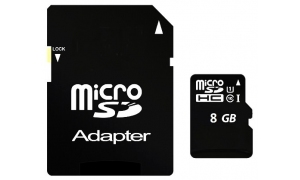 MicroSD UHS 1 8GB CL10