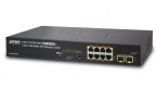 Planet GS-4210-8P2S - Switch 8xGEth PoE + 2xSFP